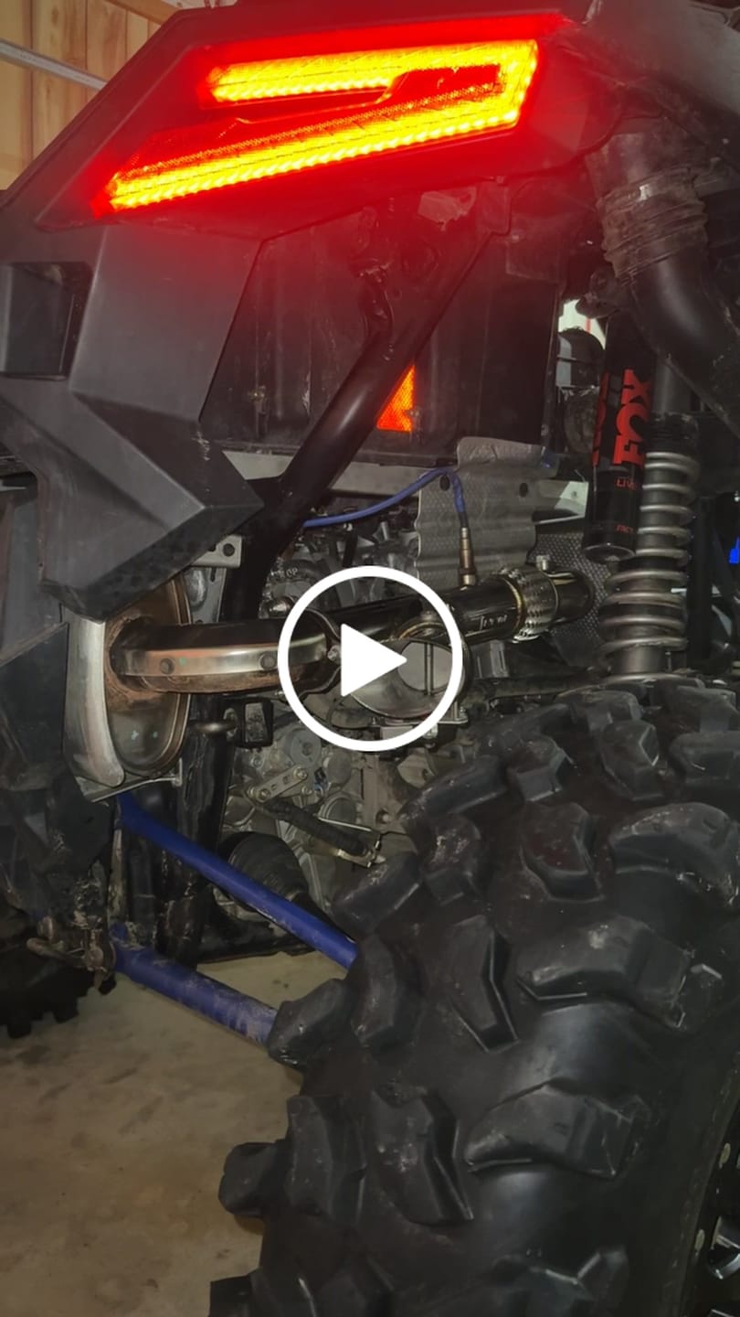 Customer video review of RPM RZR XPT, Turbo R, Pro S & Pro XP 3" Electric Side Dump E-Valve Exhaust