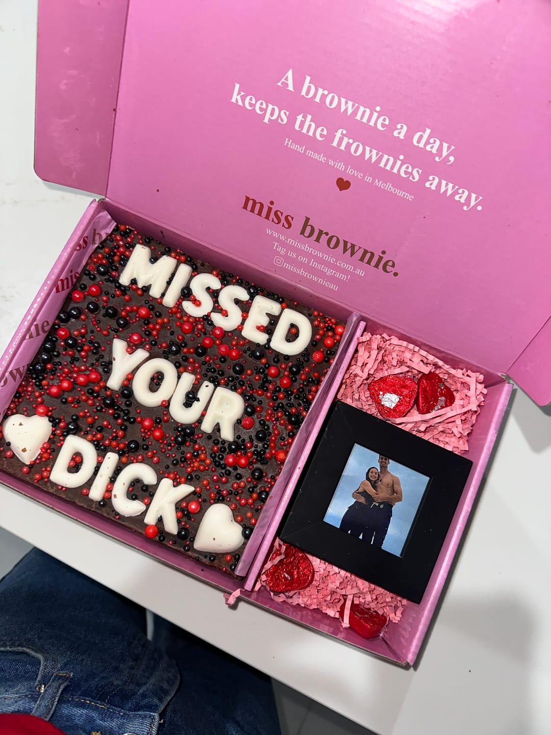 Customer photo review of Love Brownie · Mini