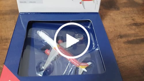 Customer video review of GEMINI VIEJET A321NEO 1/400 REG#VN-A652 (**)