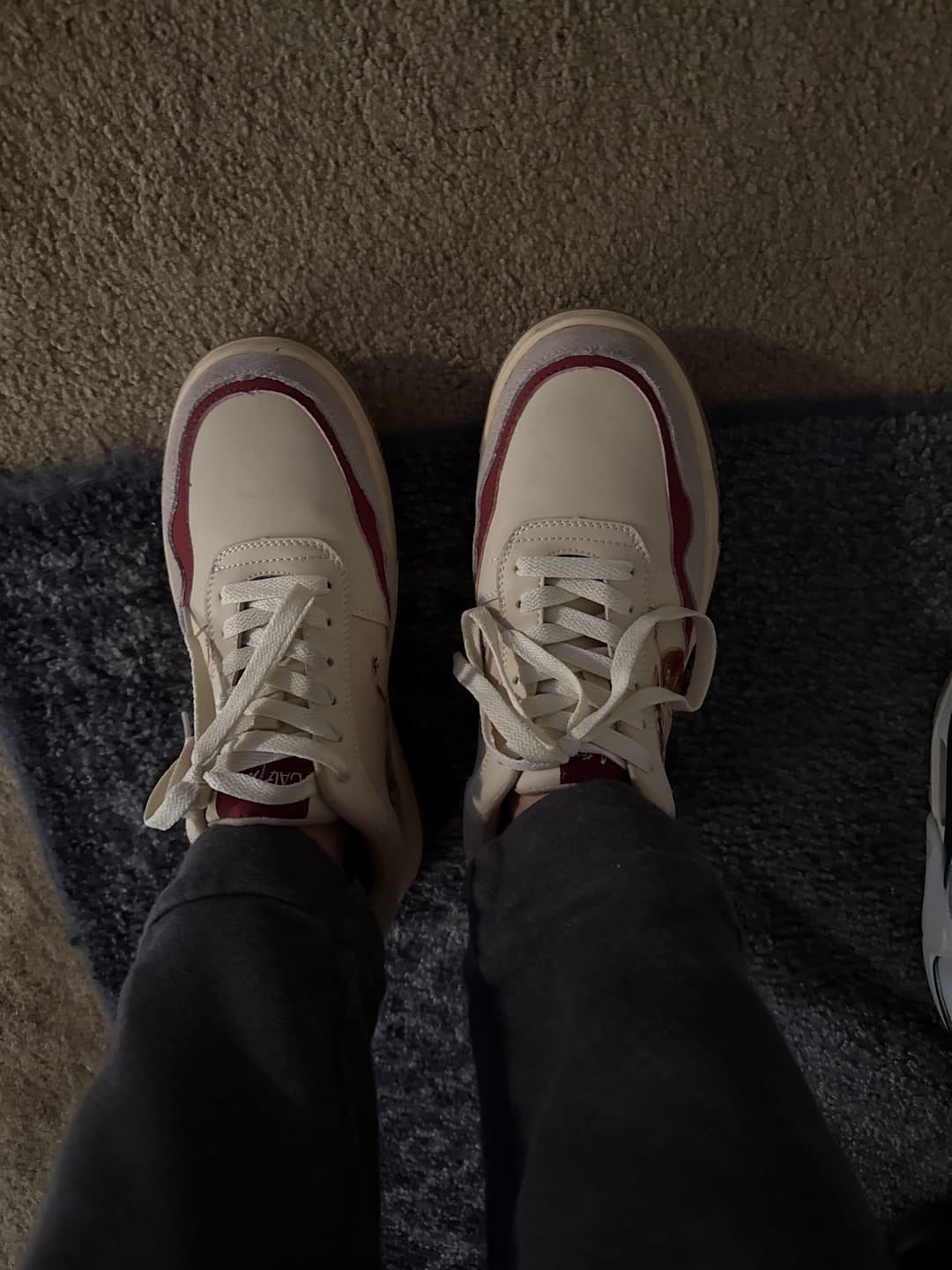 Customer photo review of The Creation of Adam Sneakers