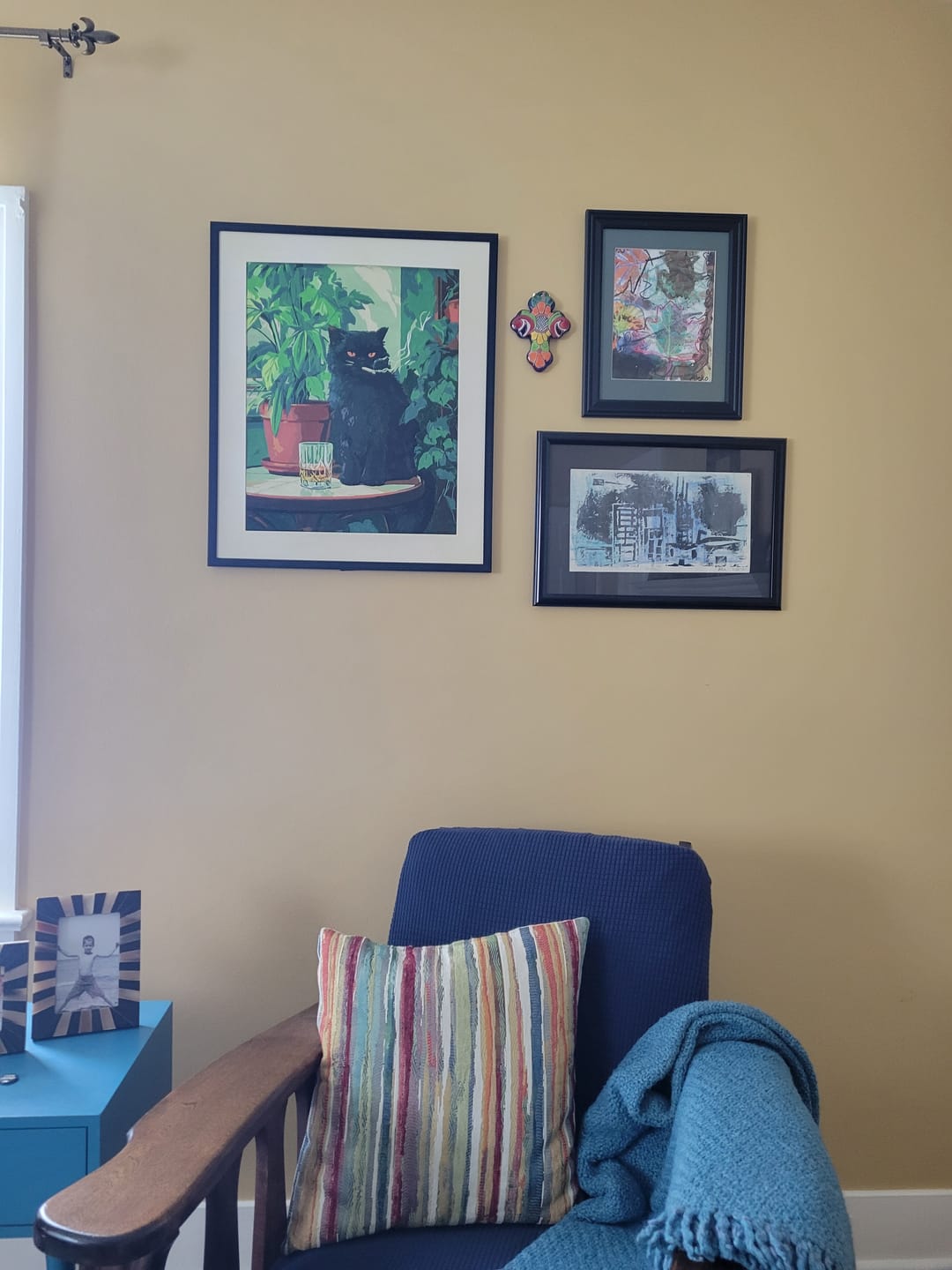 Customer photo review of Grumpy cat | Paint by Number