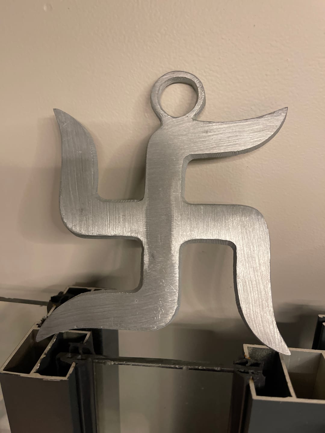 Customer photo review of Premium Zinc Swastik Vastu Remedy for Home & Office — Rust-Resistant Dosh Nivaran Symbol | Vastu Mandir