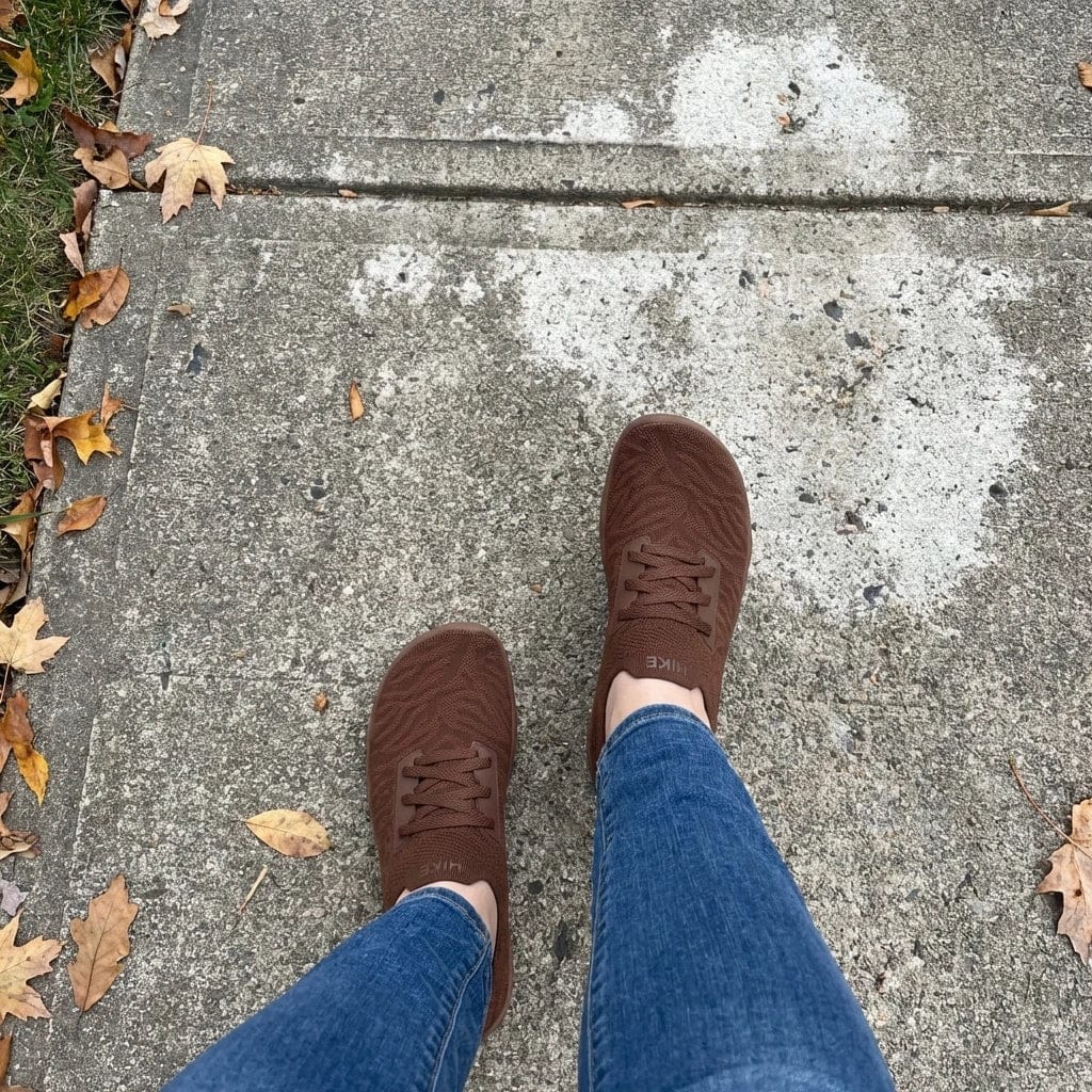 Customer photo review of Comforto Max – Ultra-Stretching & Soft Barefoot Shoes