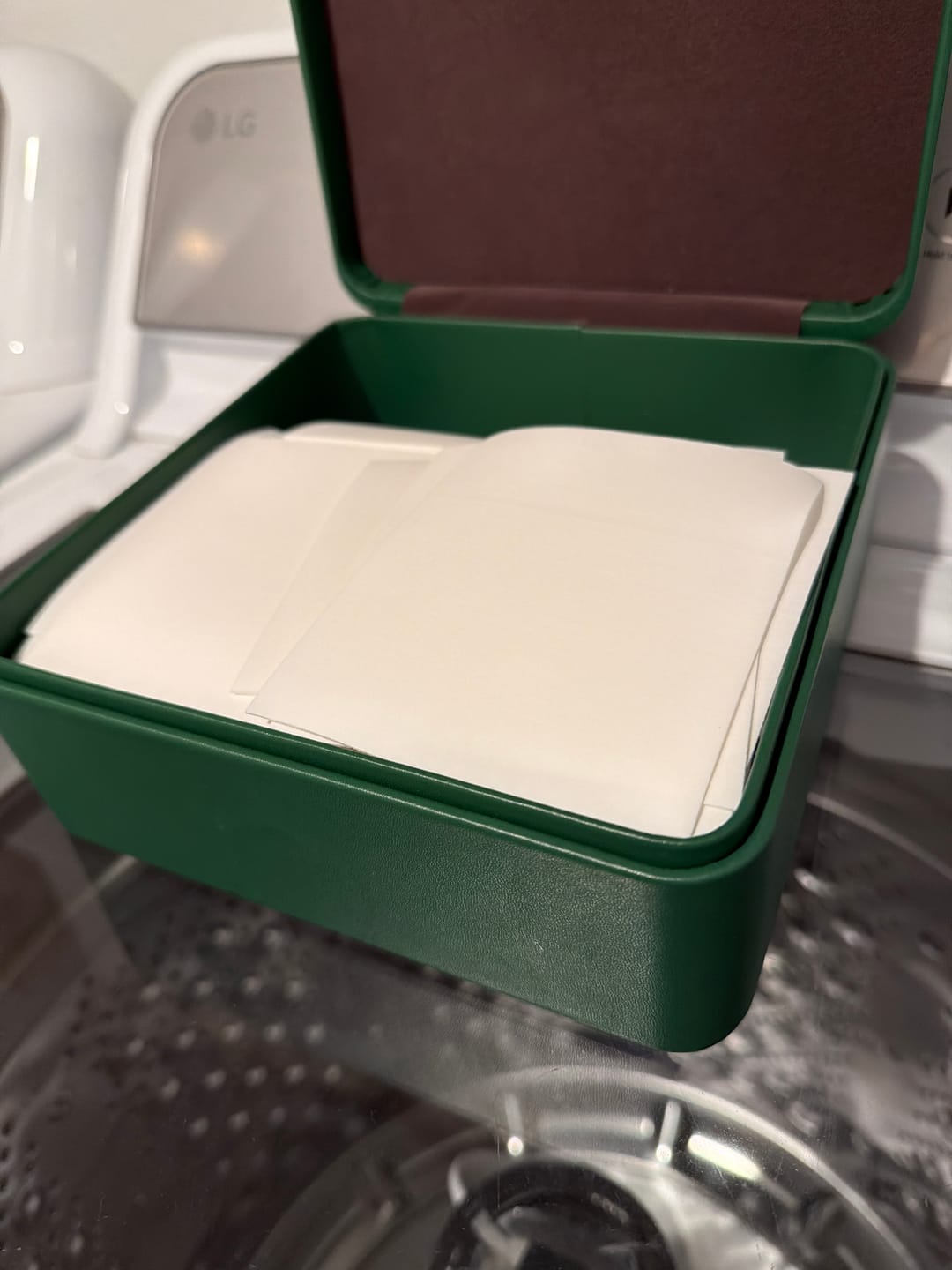 Customer photo review of Laundry Detergent Sheets