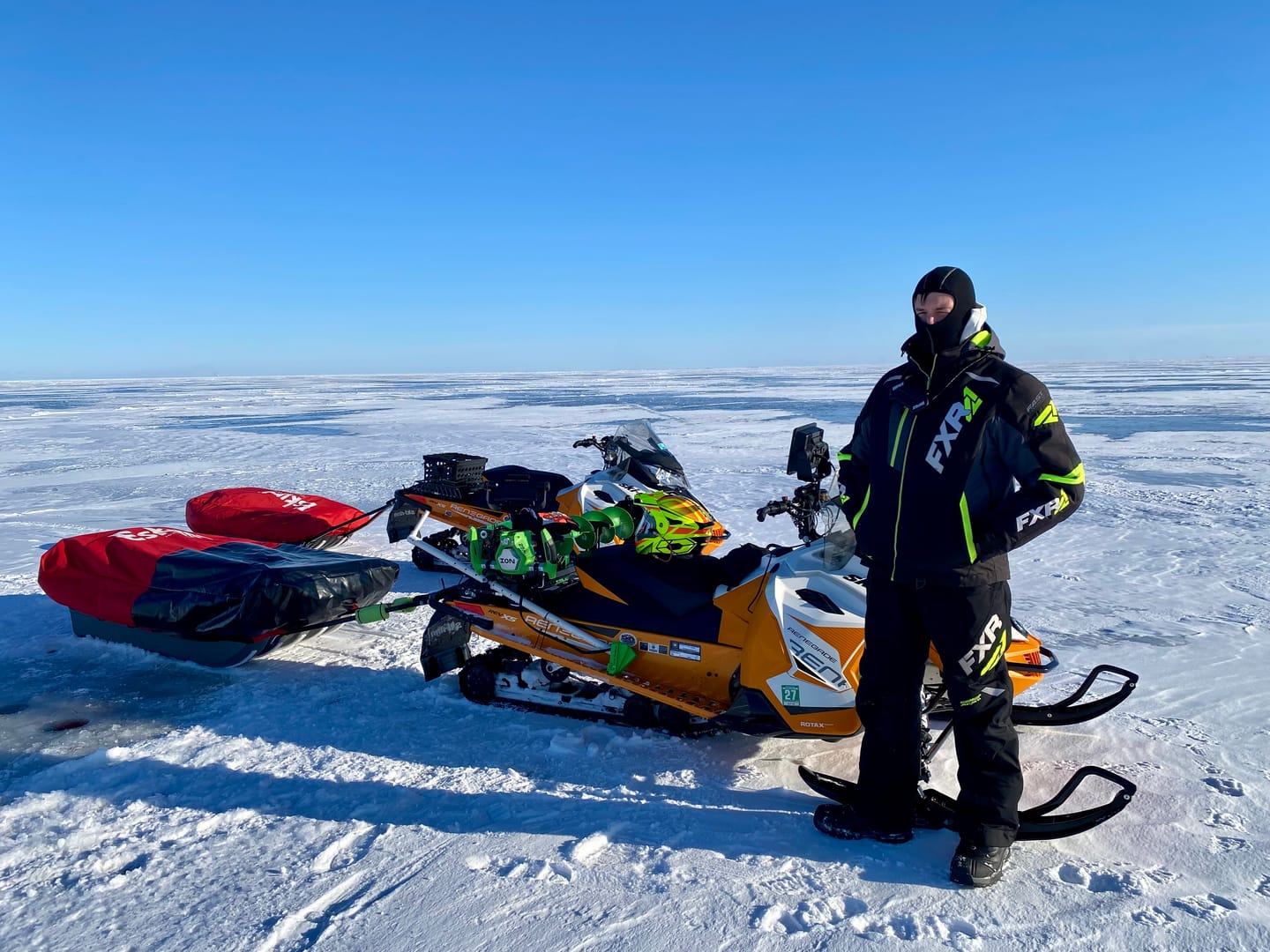 Customer photo review of Custom Carbon Ice Rod