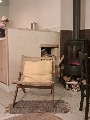 Customer photo review of JANEIRO - Fauteuil en acacia massif et corde