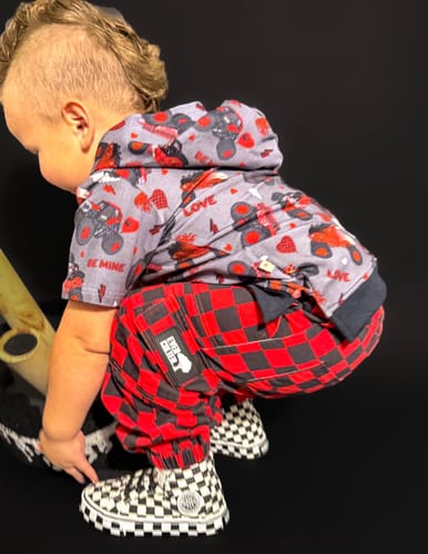 Customer photo review of Hearts and Havoc Cargo Pants