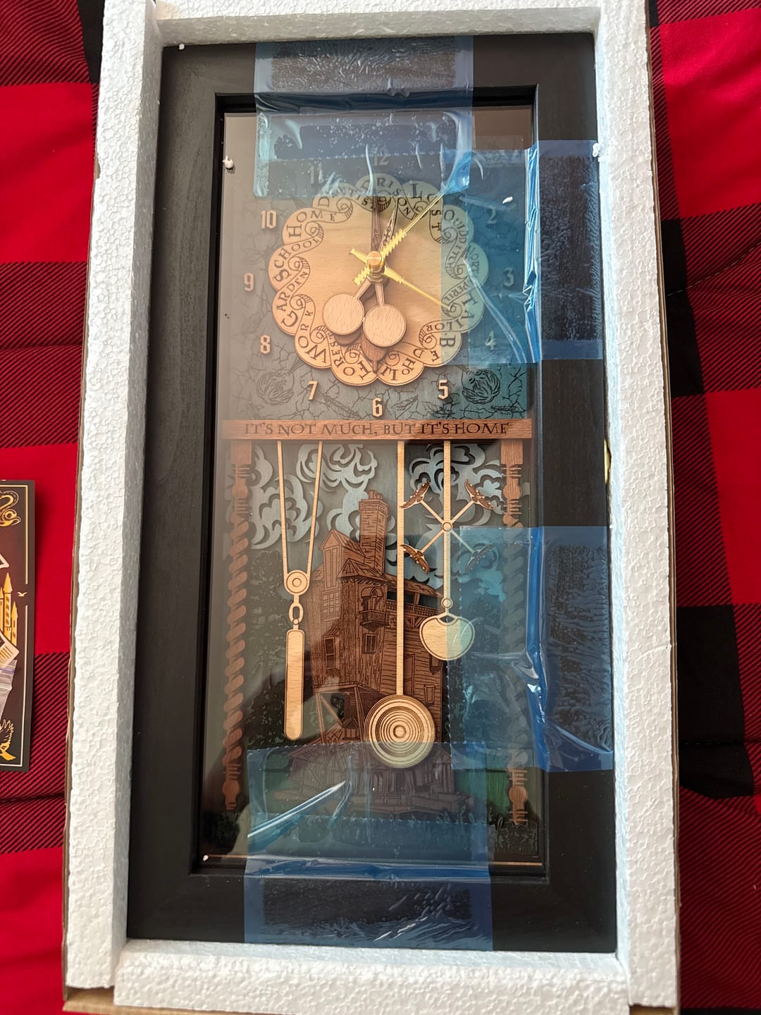 Customer photo review of WEASLEY FAMILY™ 3D WOOD CLOCK