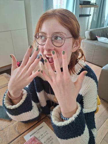 Customer photo review of Griotte Dipping Powder