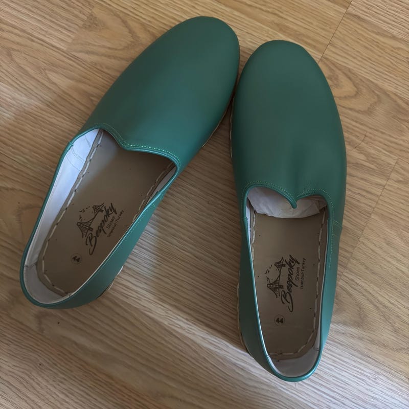 Customer photo review of Zero Drop Barefoot Sneakers – Handcrafted Leather Shoes With Wide Toe Box & Flexible Sole