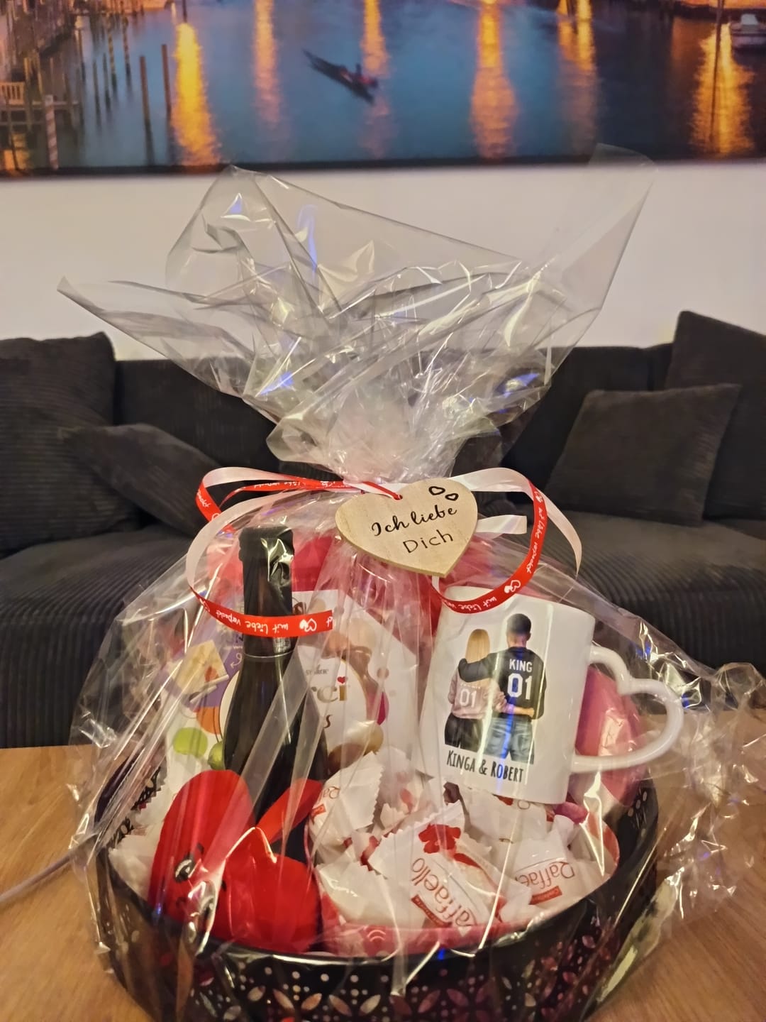 Customer photo review of Jeden Tag - Paar-Tasse