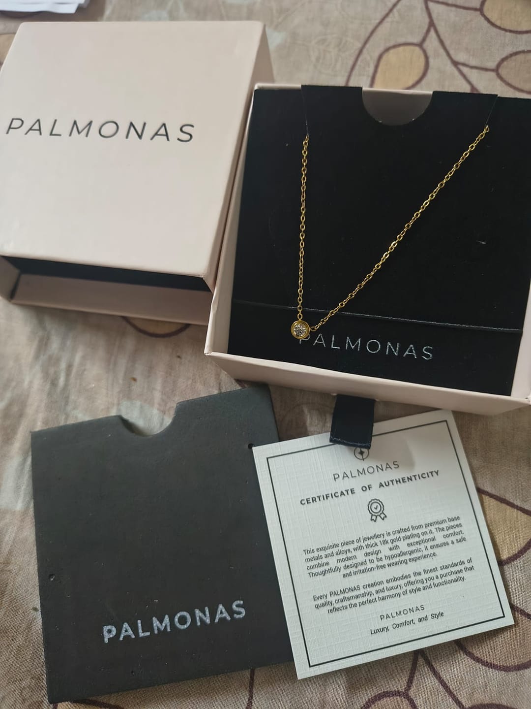 Customer photo review of Stone & Strand Necklace