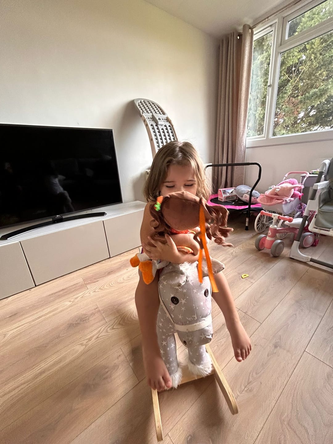 Customer photo review of Personalized Cupcake Girl - Montessori Doll