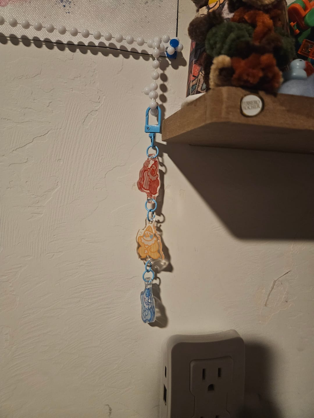 Customer photo review of Cute Lil Clown Dangling Keychain