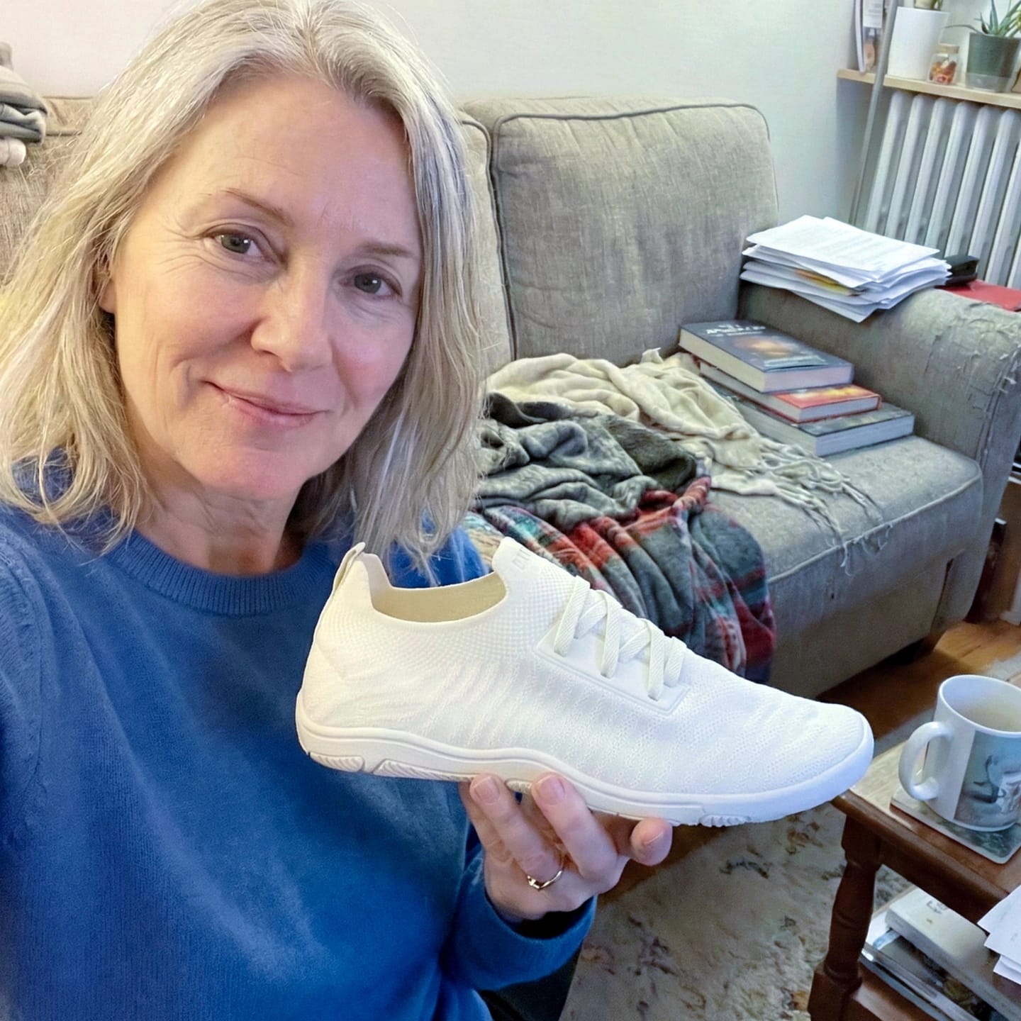 Customer photo review of Comforto Max – Ultra-Stretching & Soft Barefoot Shoes