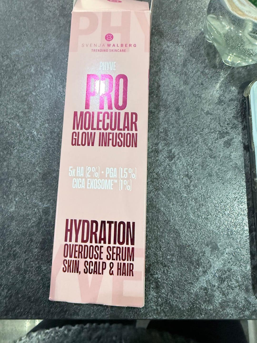 Customer photo review of PHYVE® - Hyaluron Serum - 120ml