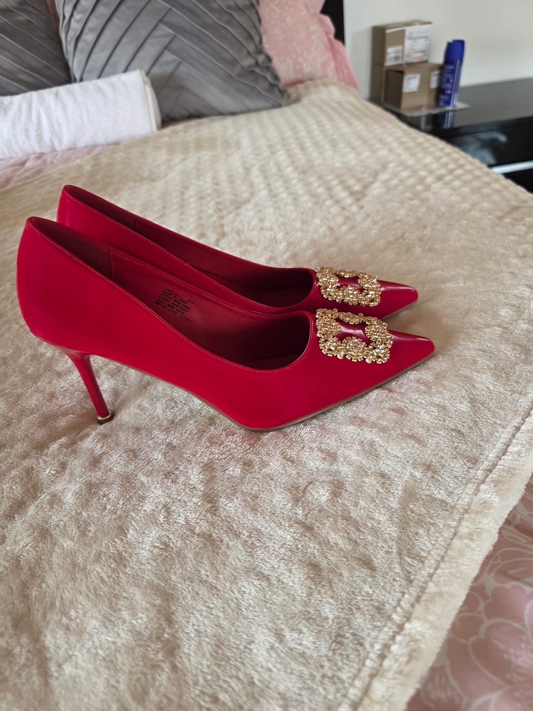 Customer photo review of Butterfly Feet Lanelle 1 Court - Red