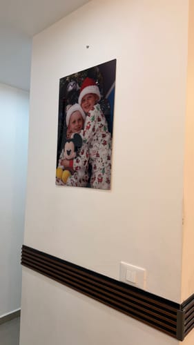 Customer photo review of יצירת פוסטר מתמגנט מתמונה