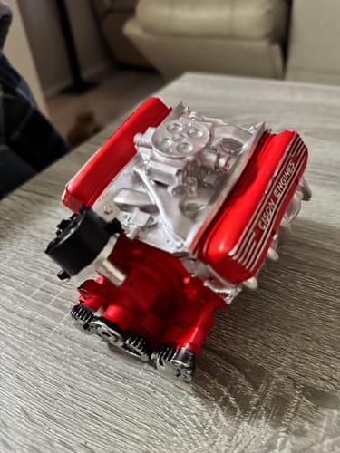 Customer photo review of Gasoline OHV V8 Small-block Engine Model Kits