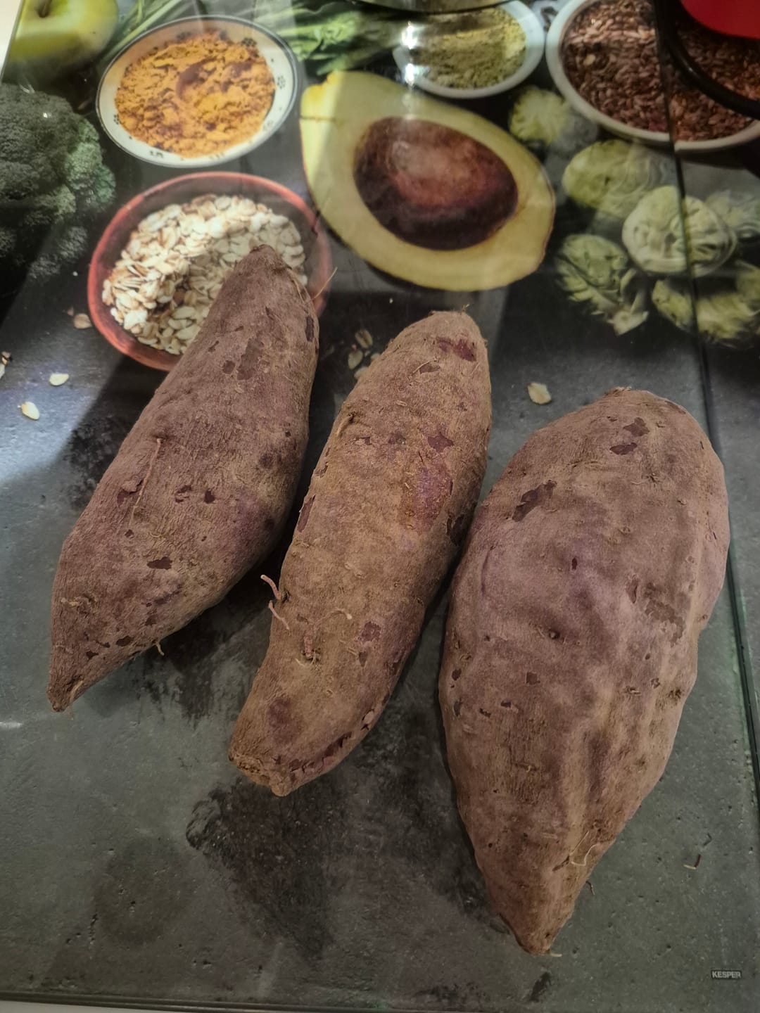 Customer photo review of Süsskartoffel violett "Okinawa" Bio & Demeter