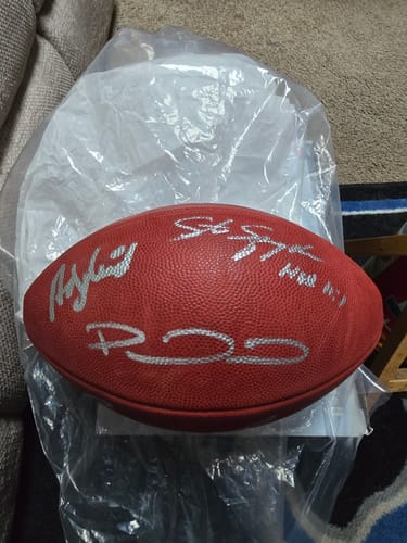 Customer photo review of Patrick Mahomes Autograph Signing