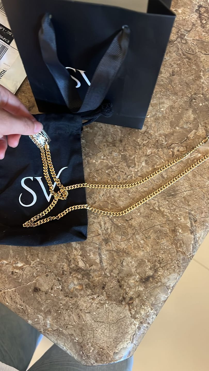 Customer photo review of Cadena Miami Cuban Oro 5mm