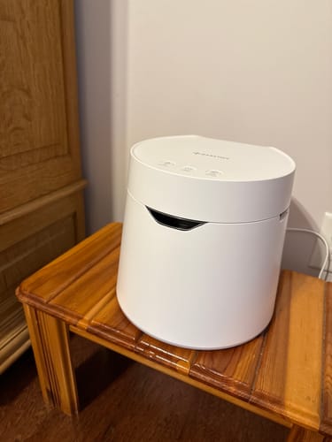 Customer photo review of Carepod One Plus - Stainless Steel Humidifier with Mood Light