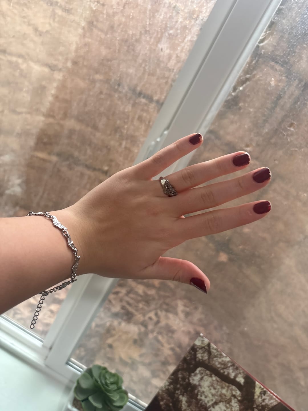 Customer photo review of MOTH BRACELET