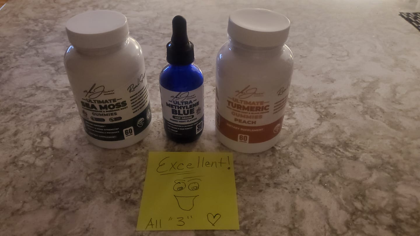 Customer photo review of Ultimate Turmeric Gummies With Ginger Root & Black Pepper (Peach Flavor) (60 Gummies) (60 Servings)