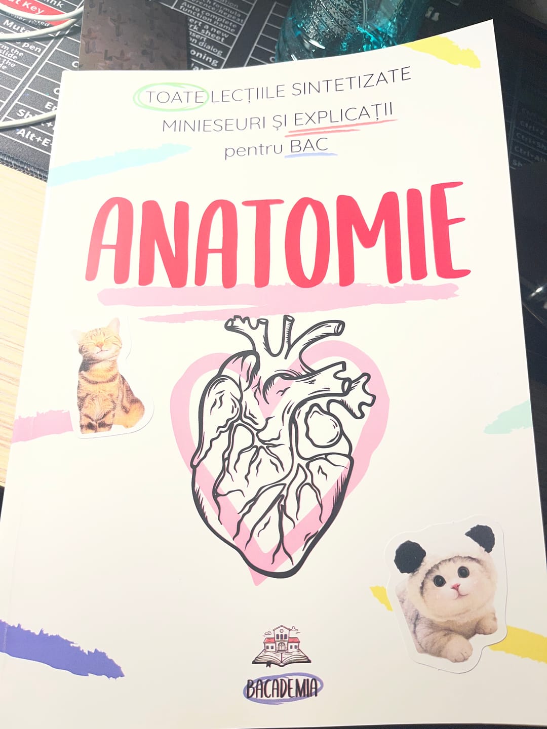 Customer photo review of Carte Anatomie Bacalaureat (Biologie clasele XI-XII) Bacademia