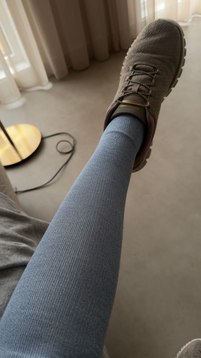 Customer photo review of Blue Breeze Compression Socks