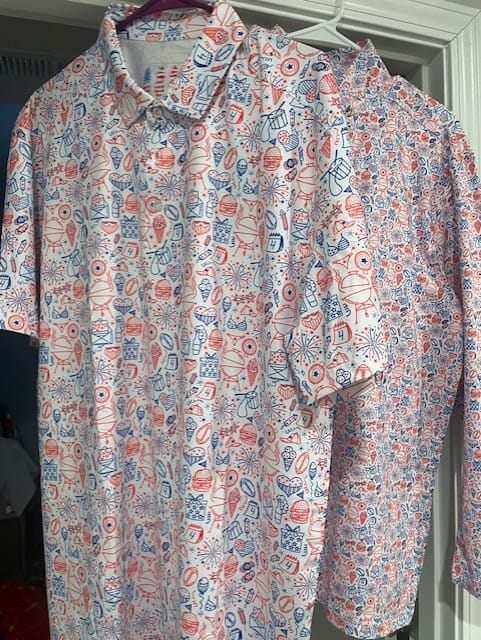 Customer photo review of BBQ America Everyday Polo