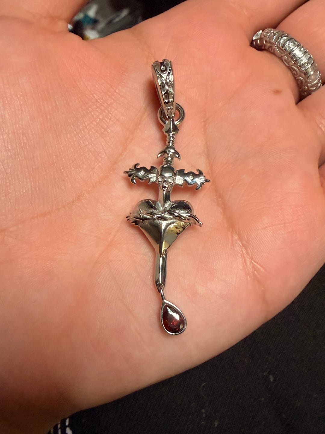 Customer photo review of SACRIFICE PENDANT