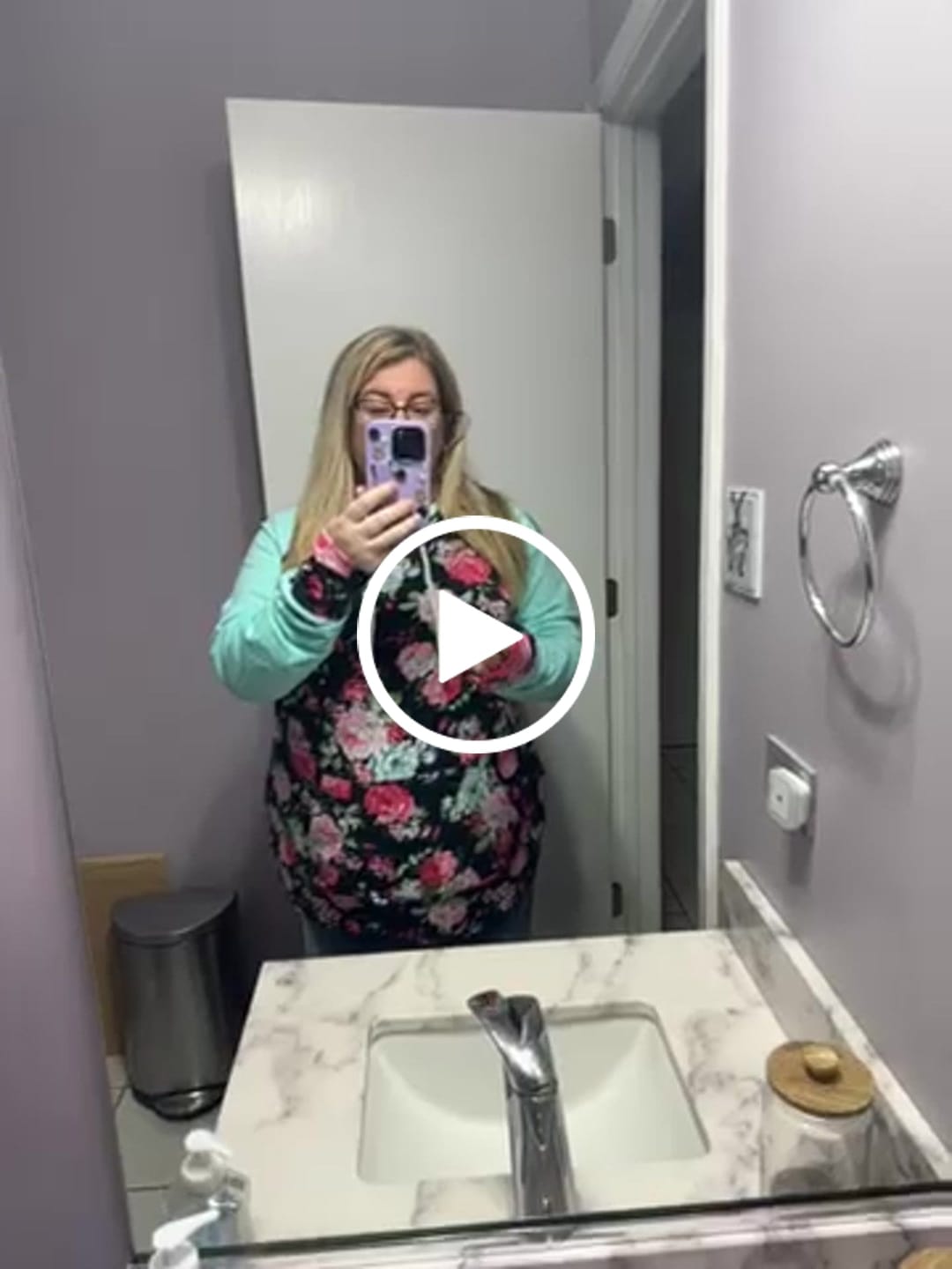 Customer video review of Alice Floral Pullover