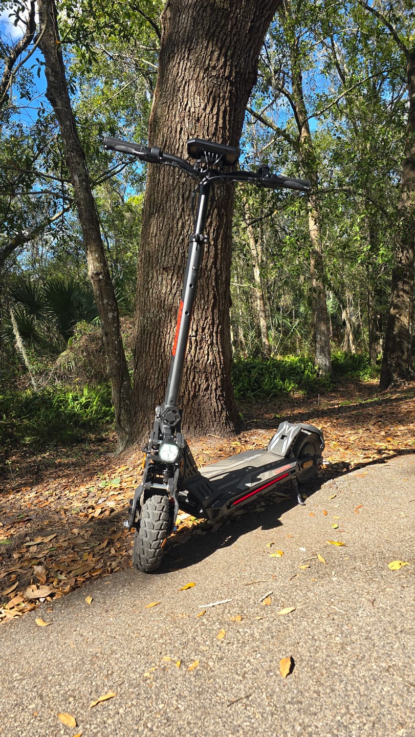 Customer photo review of Backfire M8 Electric Scooter with GPS and Samsung Battery