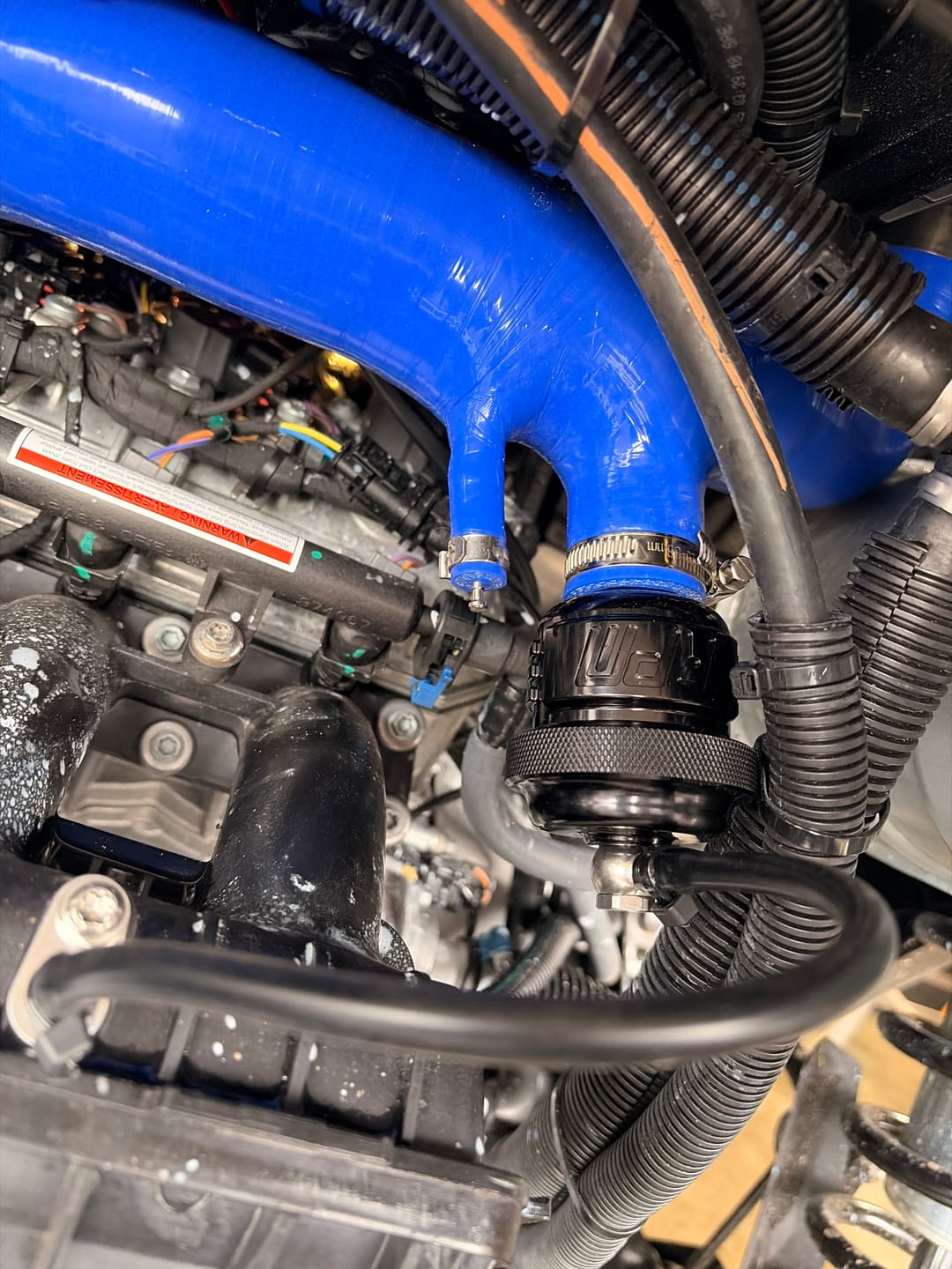 Customer photo review of RPM Can-Am Maverick X3 Full Silicone Charge Tubes Kit R & RR
