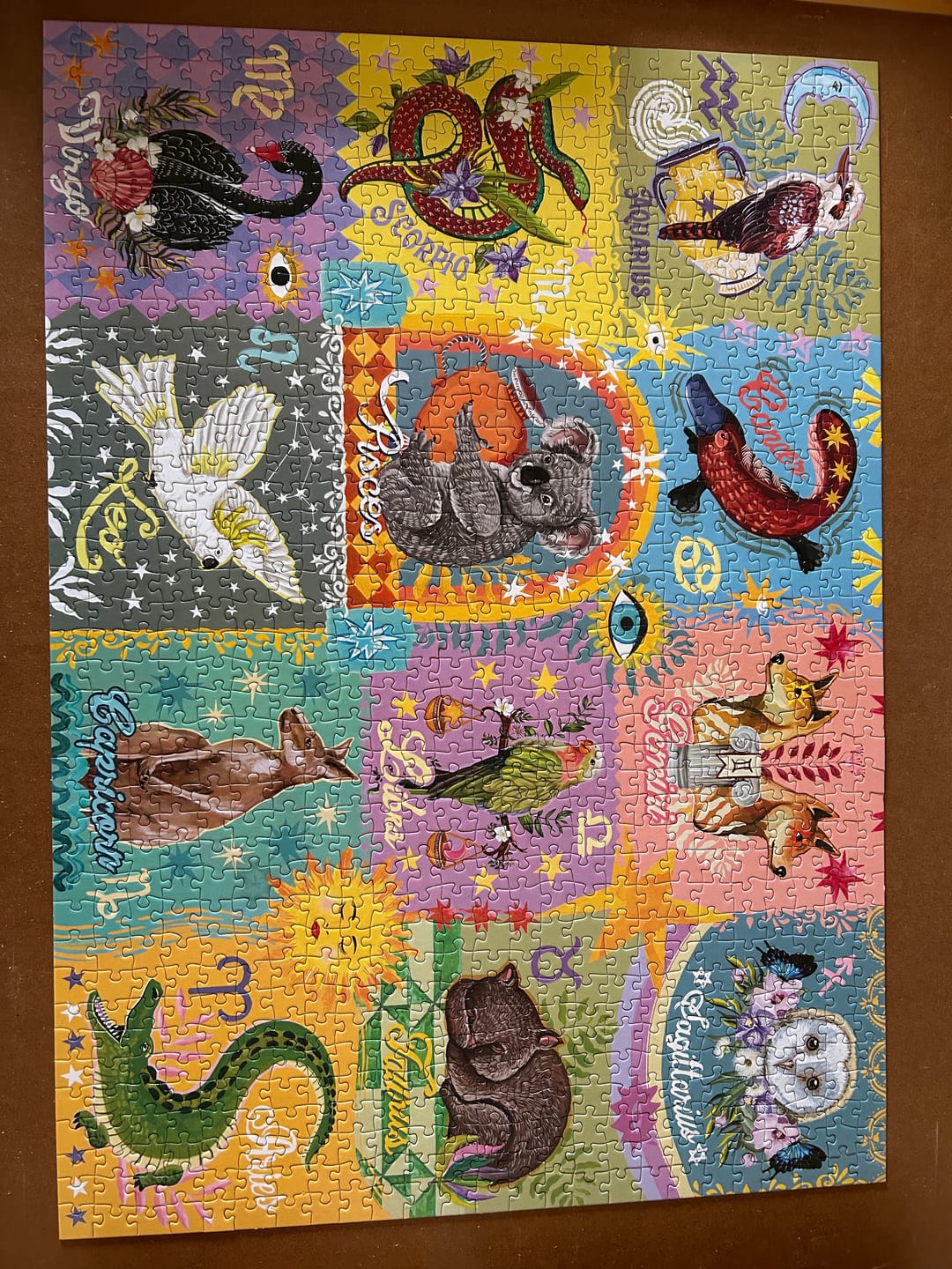 Customer photo review of Puzzle 1000 Sacred Country Vol.2