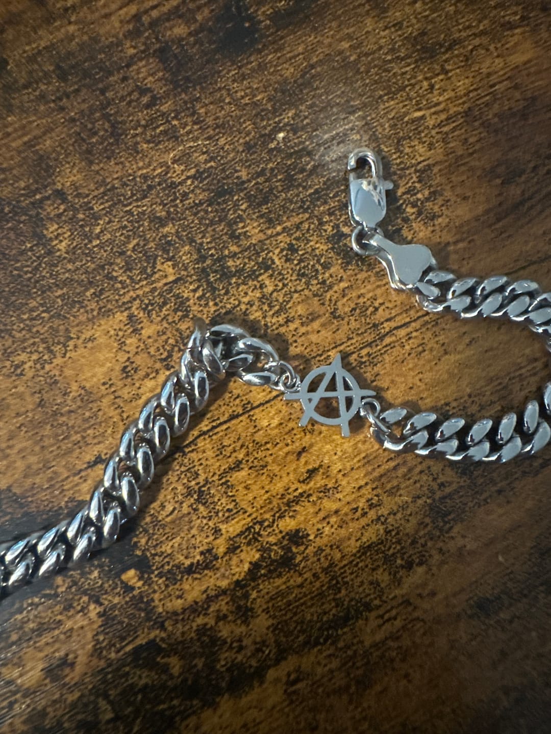 Customer photo review of ANARCHY CUBAN BRACELET