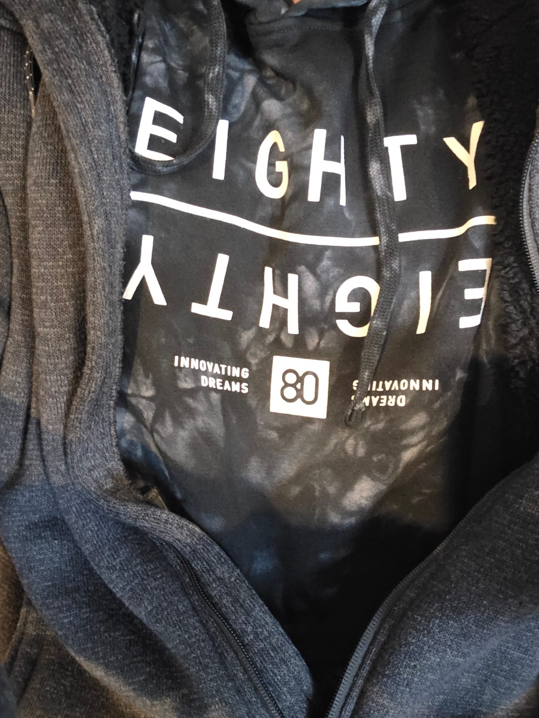 Customer photo review of 80Eighty® TieDye Mirror Hoodie