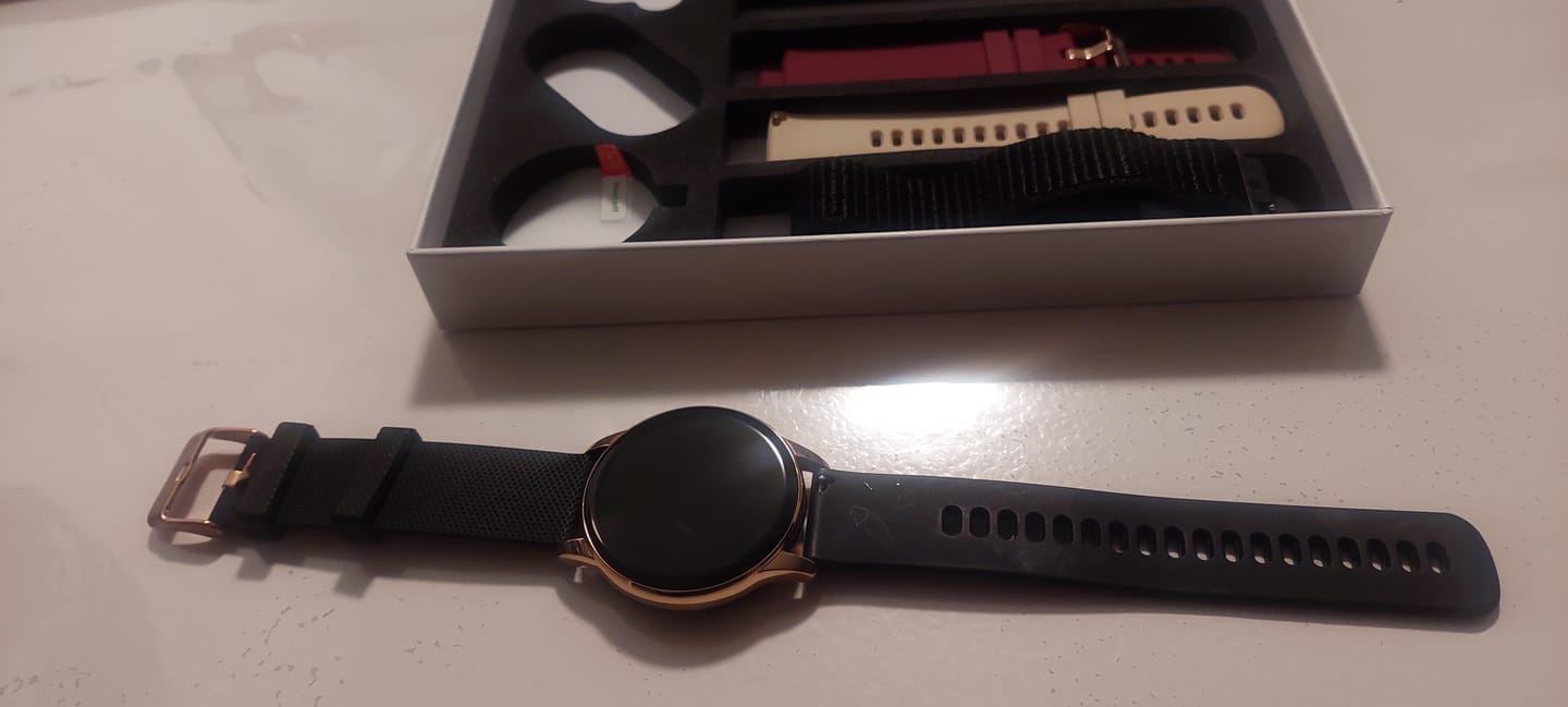 Customer photo review of Siltcon® Auréa Smartwatch Dames Zilver