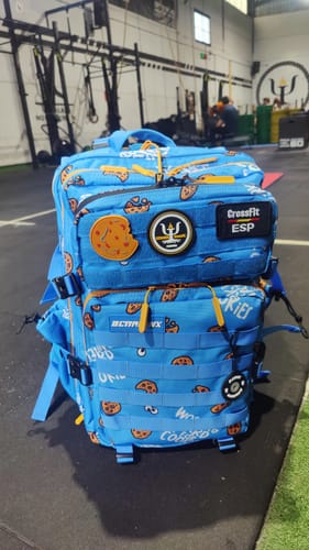 Customer photo review of Mochila Táctica V1 All In 45L Cookie