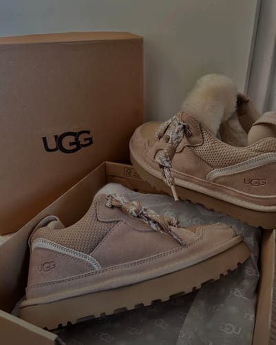 Customer photo review of UGG Lowmel suede high top