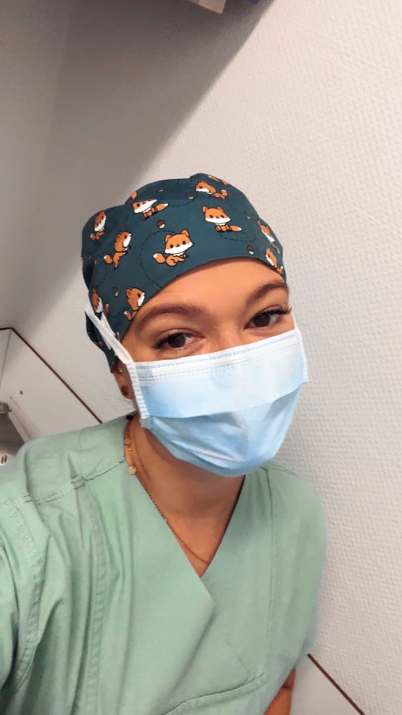 Customer photo review of OP Haube Cute Fox - Komfort