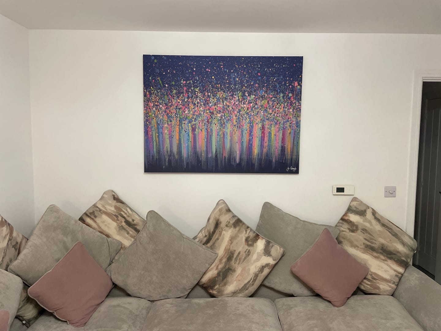 Customer photo review of Love You Always And Forever Canvas Print