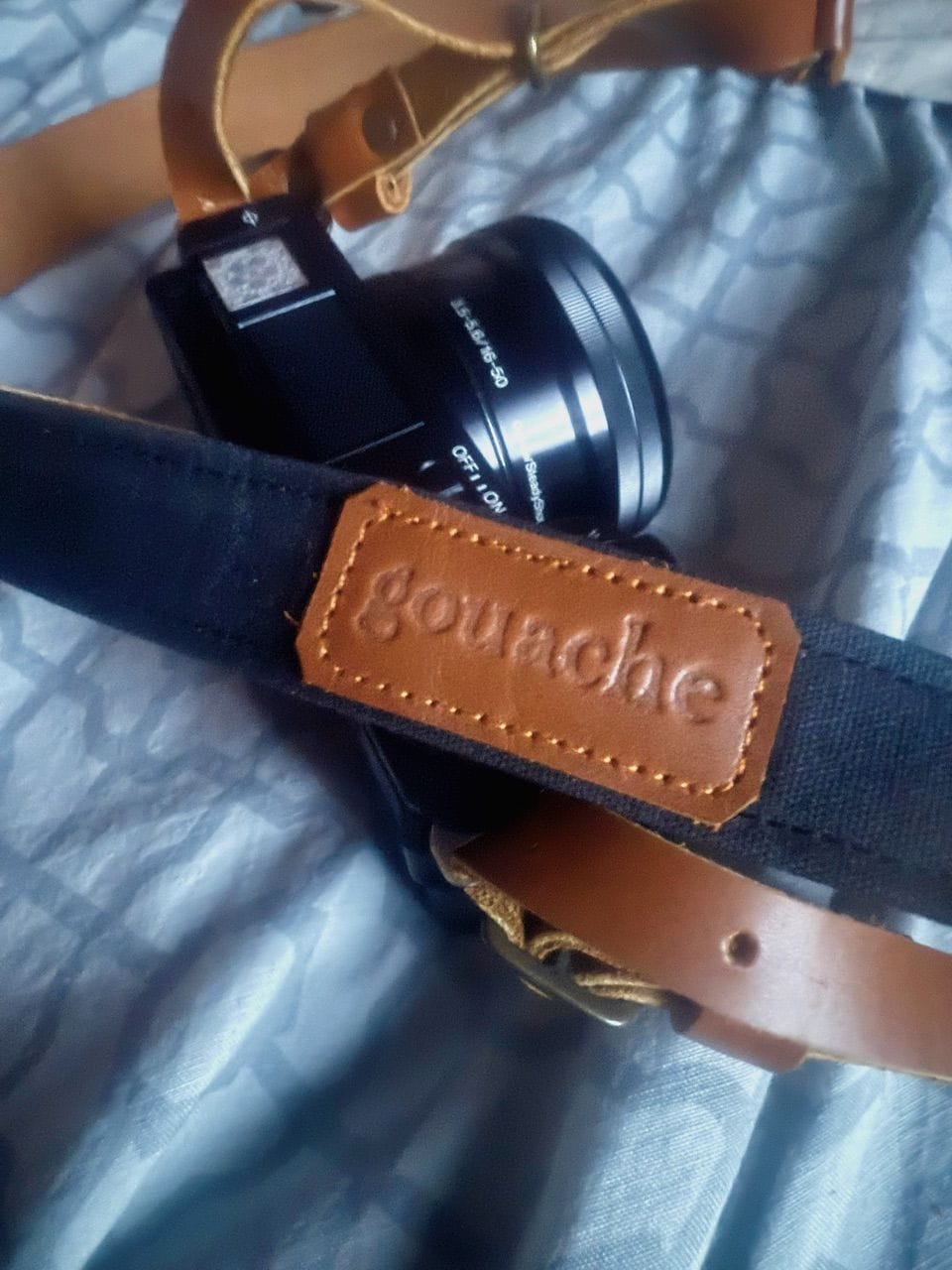 Customer photo review of Bonnie Camera Strap