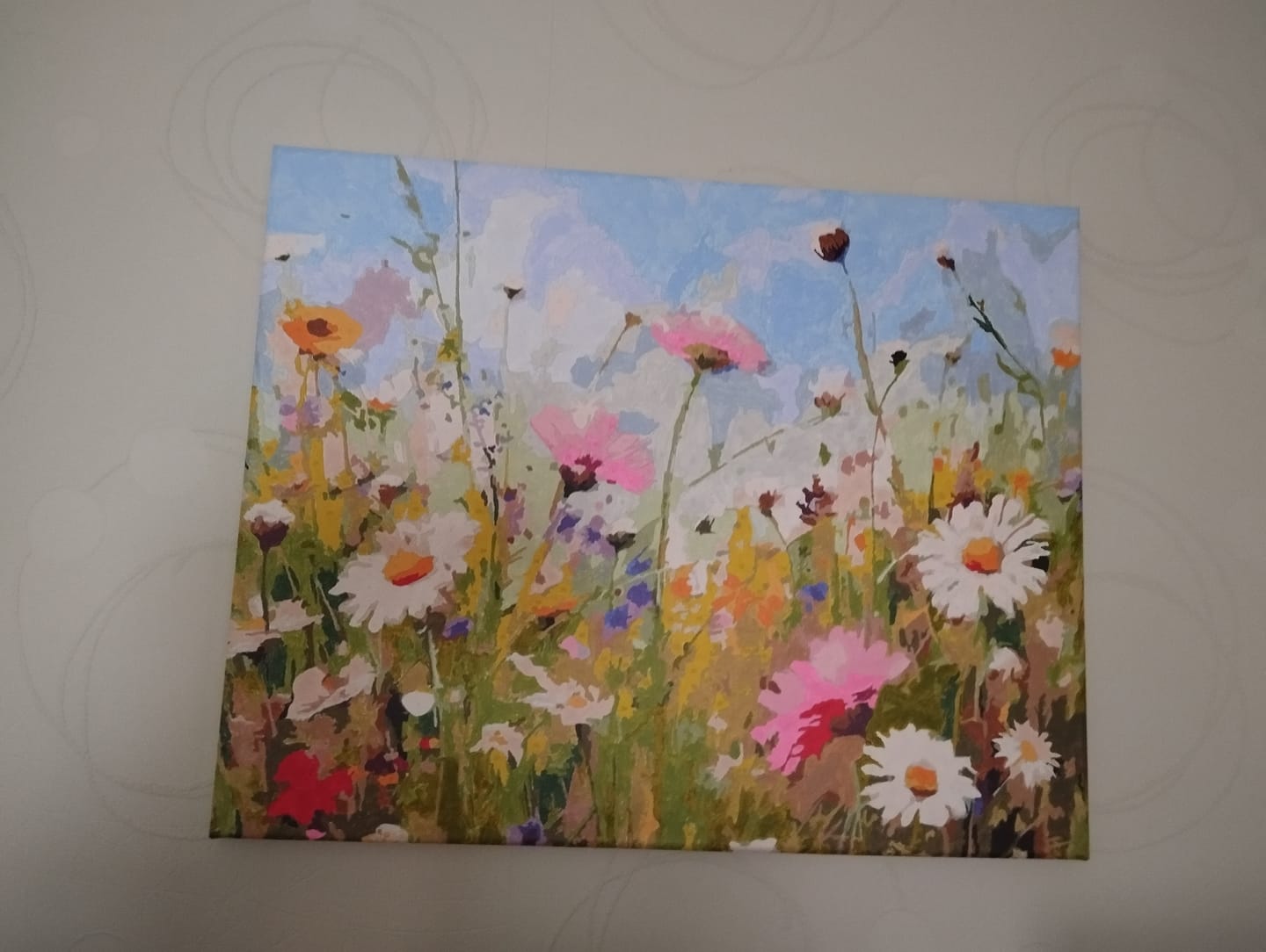 Customer photo review of Malen nach Zahlen - Sommerwiese Träumerei