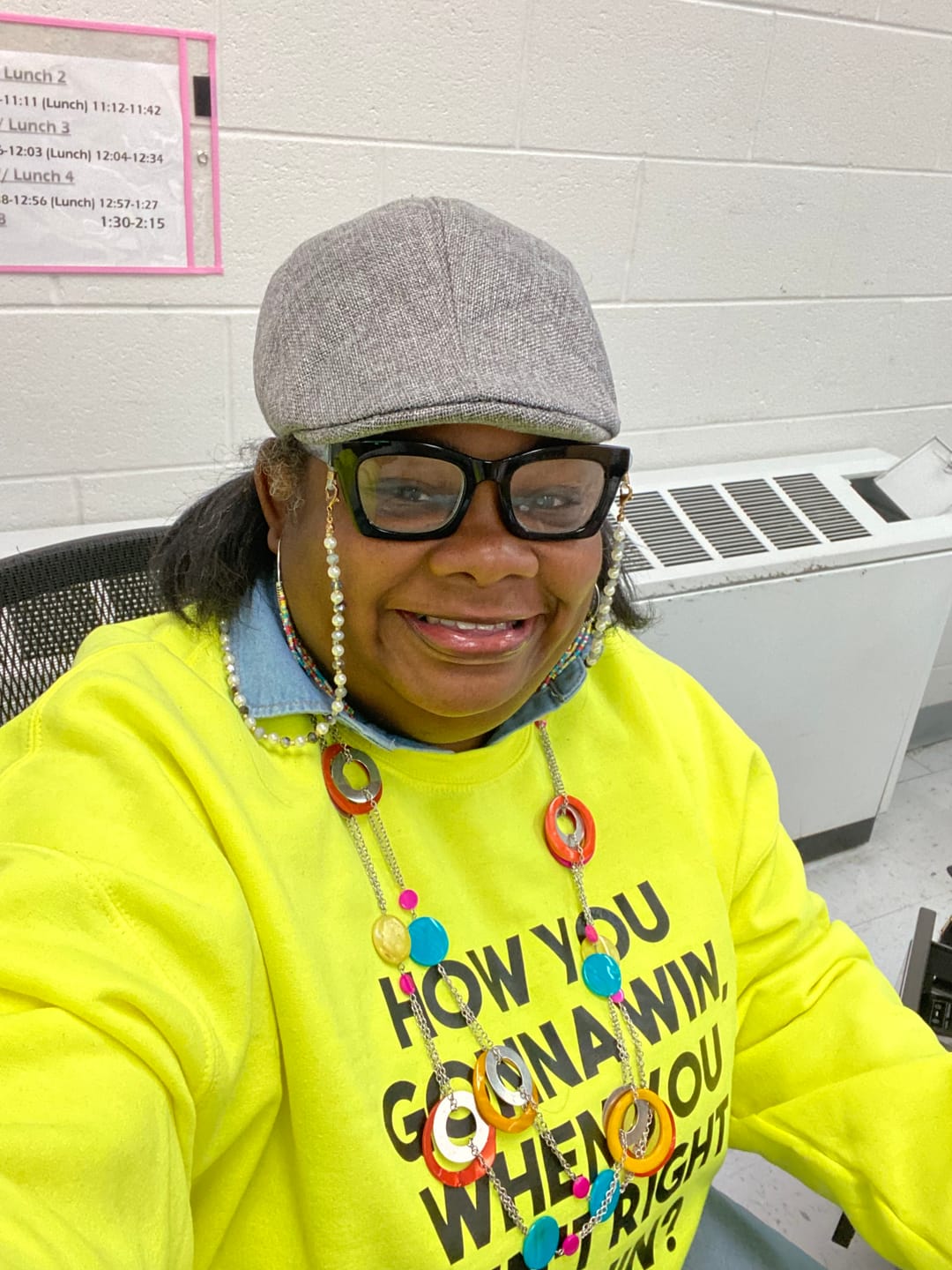 Customer photo review of How you gonna WIN when you ain’t right within? Lauryn Hill - NEON EDITION
