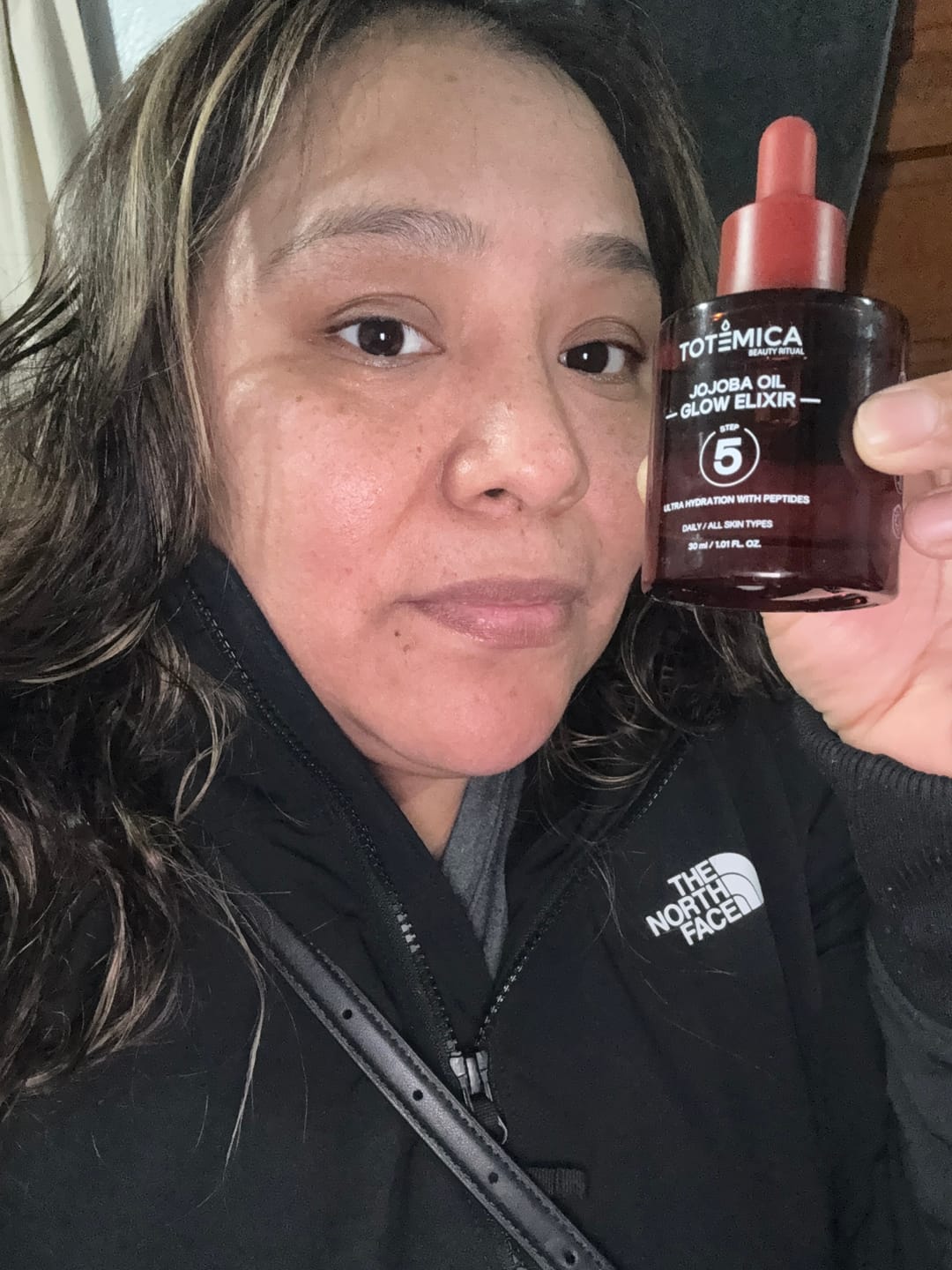 Customer photo review of Jojoba Oil Glow Elixir
