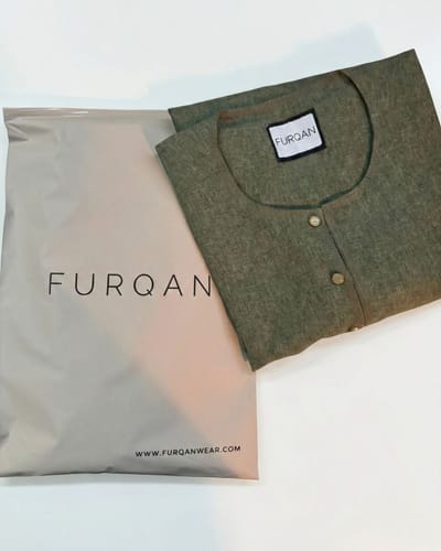 Customer photo review of Emirati Thawb - Green olive