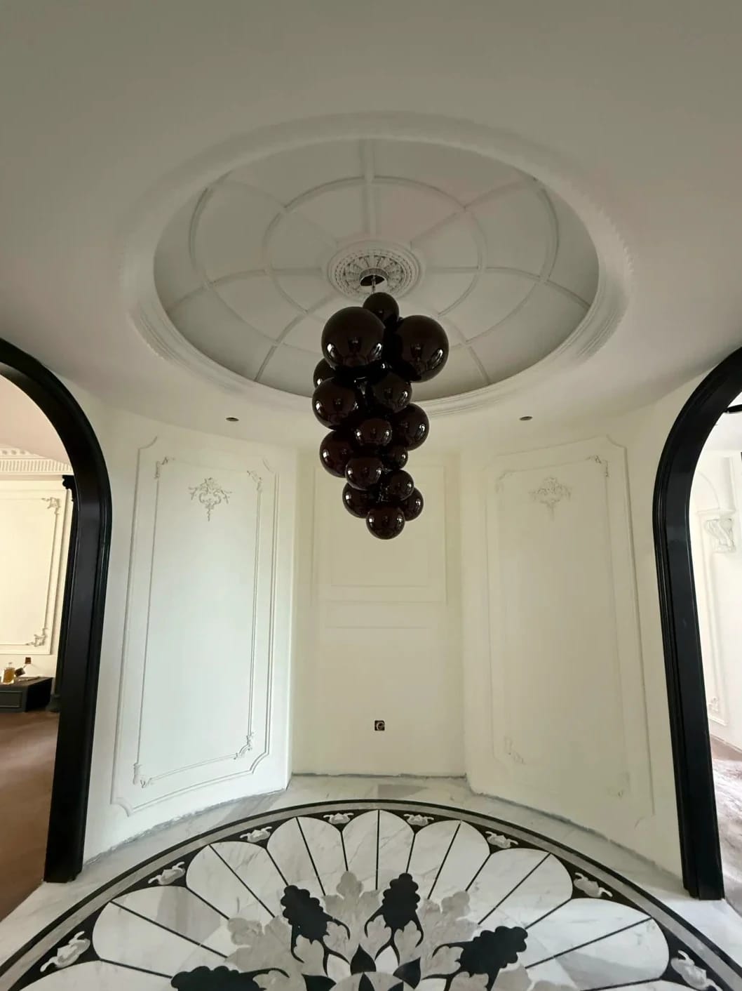 Customer photo review of Vexo Modern Large Glass Bubble Chandelier